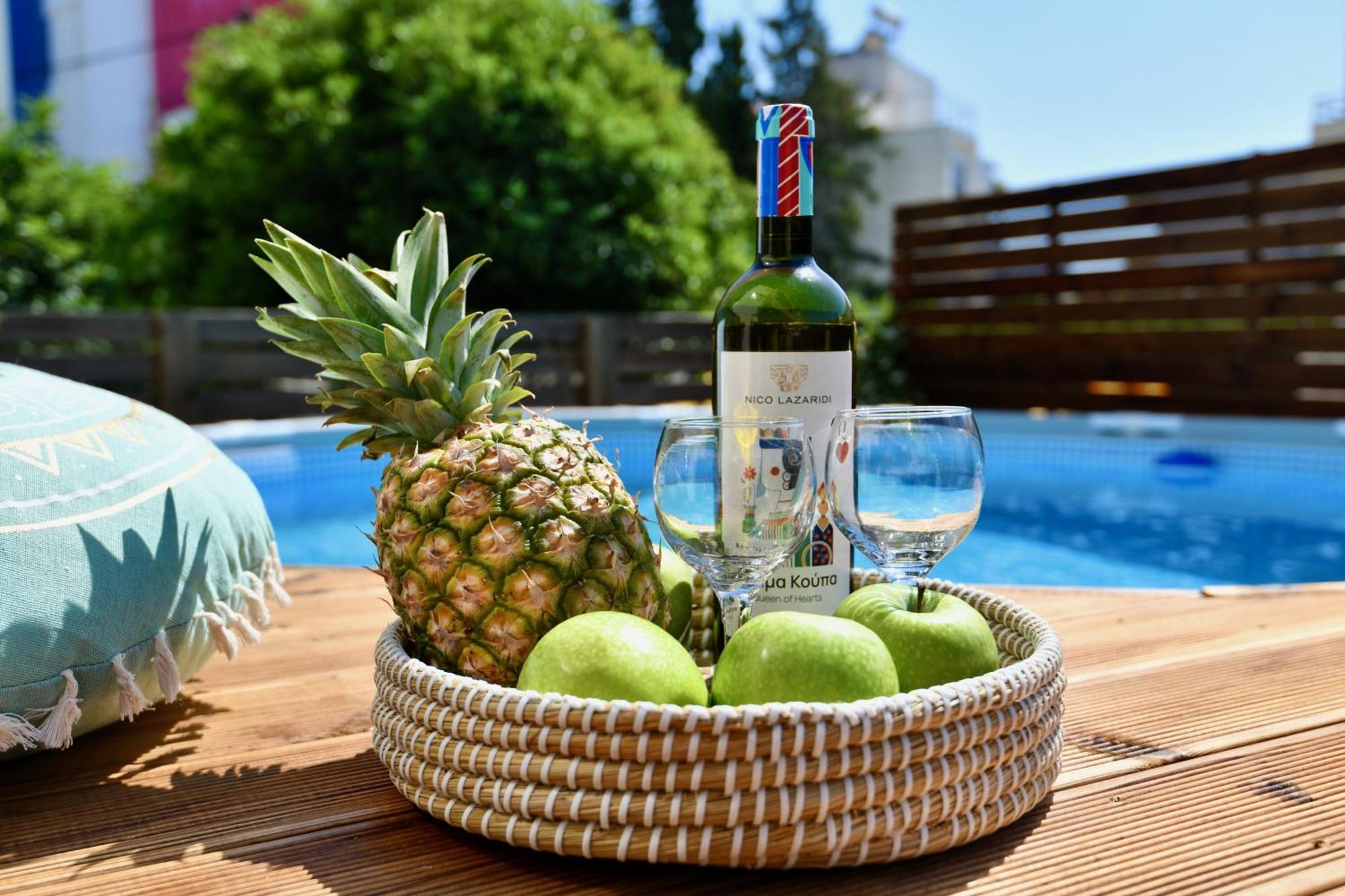 Dionysus Seaside Villa Іялісос Екстер'єр фото