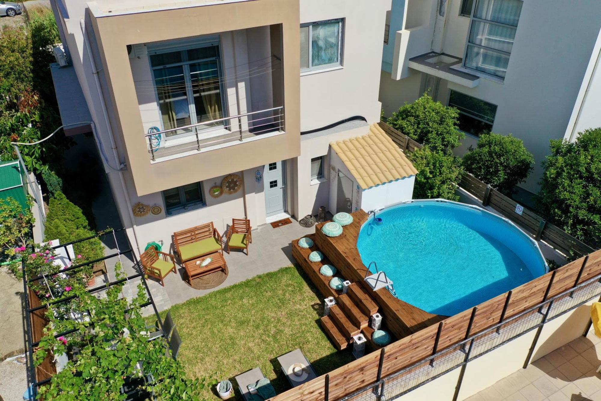 Dionysus Seaside Villa Іялісос Екстер'єр фото